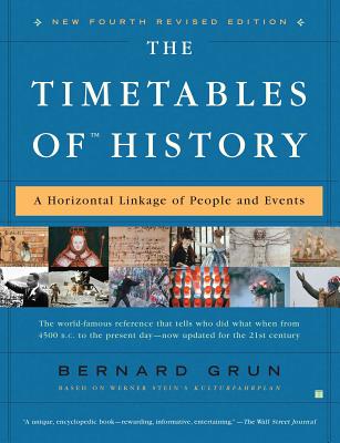 The Timetables of History: A Horizontal Linkage of People and Events - Bernard Grun