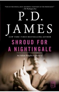 Coperta cărții 'Shroud for a Nightingale - P. D. James'