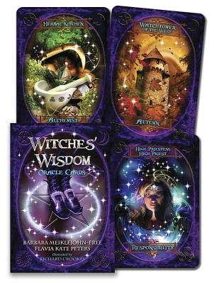 Witches' Wisdom Oracle Cards - Barbara Meiklejohn-free