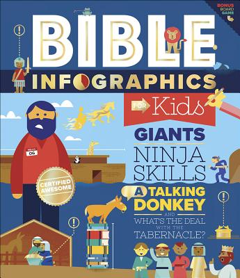 Bible Infographics for Kids: Giants, Ninja Skills, a Talking Donkey, and What's the Deal with the Tabernacle? - Harvest House Publishers