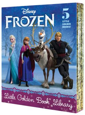 Frozen Little Golden Book Library (Disney Frozen): Frozen; A New Reindeer Friend; Olaf's Perfect Day; The Best Birthday Ever; Olaf Waits for Spring - Various