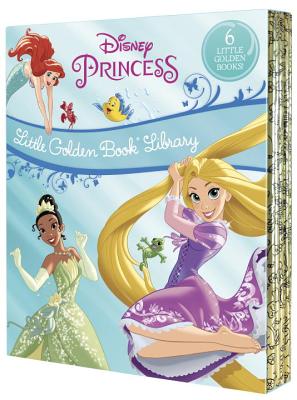 Disney Princess Little Golden Book Library (Disney Princess): Tangled; Brave; The Princess and the Frog; The Little Mermaid; Beauty and the Beast; Cin - Various
