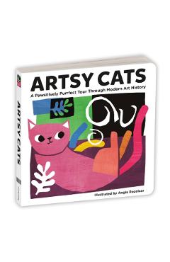 Artsy Cats Board Book - Mudpuppy