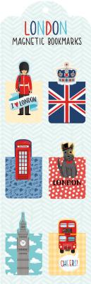 London Magnetic Bookmarks - Galison