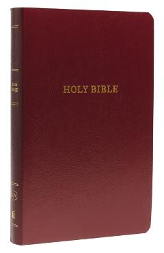 KJV, Gift and Award Bible, Imitation Leather, Burgundy, Red Letter Edition - Thomas Nelson