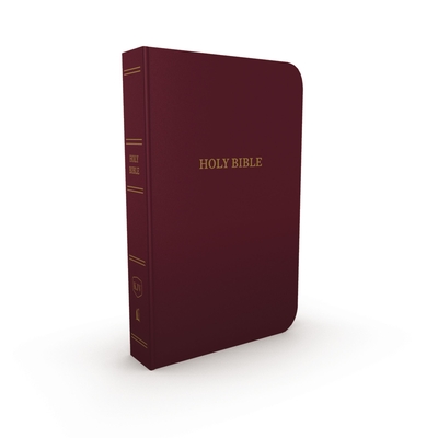 KJV, Gift and Award Bible, Imitation Leather, Burgundy, Red Letter Edition - Thomas Nelson