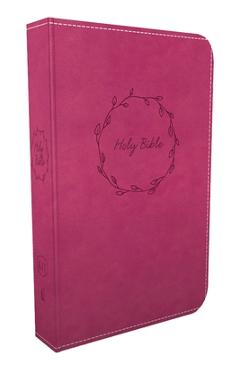 Poza produsului KJV, Deluxe Gift Bible, Imitation Leather, Pink, Red Letter Edition - Thomas Nelson