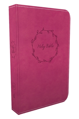 KJV, Deluxe Gift Bible, Imitation Leather, Pink, Red Letter Edition - Thomas Nelson