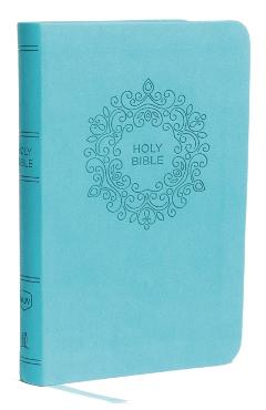 NKJV, Value Thinline Bible, Compact, Imitation Leather, Blue, Red Letter Edition - Thomas Nelson