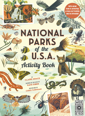 National Parks of the USA: Activity Book: With More Than 15 Activities, a Fold-Out Poster and 50 Stickers! - Claire Grace