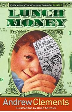 Coperta cărții 'Lunch Money - Andrew Clements'