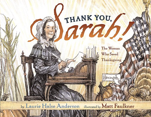 Thank You, Sarah: Thank You, Sarah - Laurie Halse Anderson