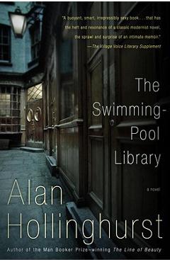 Coperta cărții 'The Swimming-Pool Library - Alan Hollinghurst'