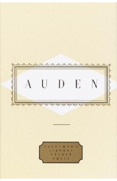 Coperta cărții 'Auden: Poems - W. H. Auden'