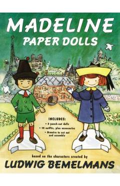 Coperta cărții 'Madeline Paper Dolls - Ludwig Bemelmans'
