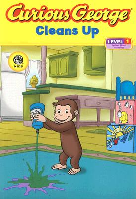 Curious George Cleans Up (Cgtv Reader) - H. A. Rey