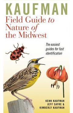 Coperta cărții 'Kaufman Field Guide to Nature of the Midwest - Kenn Kaufman'