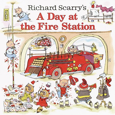 Richard Scarry's a Day at the Fire Station - Richard Scarry