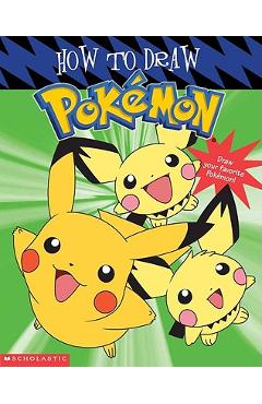 Coperta cărții 'How to Draw Pokemon - Tracey West'