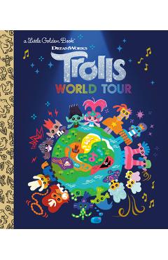 Poza produsului Trolls World Tour Little Golden Book (DreamWorks Trolls World Tour) - David Lewman