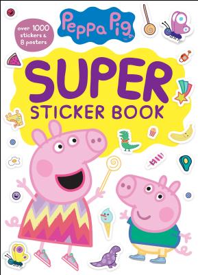 Peppa Pig Super Sticker Book (Peppa Pig) - Golden Books
