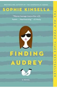 Coperta cărții 'Finding Audrey - Sophie Kinsella'