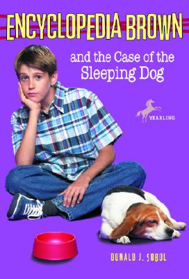 Coperta cărții 'Encyclopedia Brown and the Case of the Sleeping Dog - Donald J. Sobol'