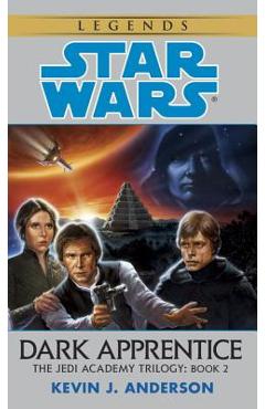 Coperta cărții 'Dark Apprentice: Star Wars Legends (the Jedi Academy) - Kevin Anderson'