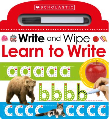 Learn to Write: Scholastic Early Learners (Write and Wipe) - Scholastic