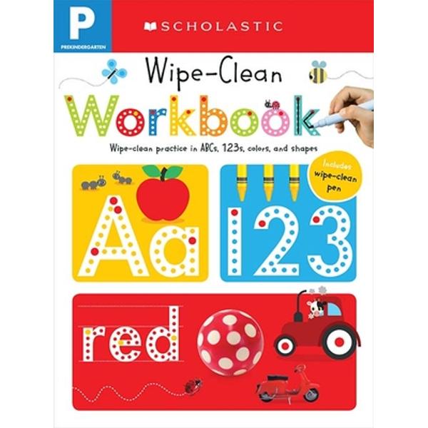 Pre-K Wipe-Clean Workbook: Scholastic Early Learners (Wipe-Clean Workbook) - Scholastic