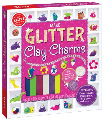 Make Glitter Clay Charms - Klutz