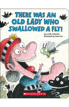 There Was an Old Lady Who Swallowed a Fly!: A Board Book - Lucille Colandro