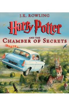 Poza produsului Harry Potter and the Chamber of Secrets: The Illustrated Edition (Harry Potter, Book 2), Volume 2 - J. K. Rowling