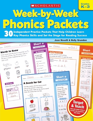 Week-By-Week Phonics Packets: Grades K-3 - Joan Novelli