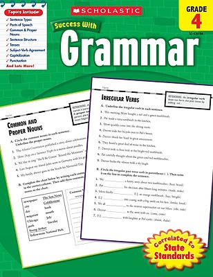 Grammar, Grade 4 - Scholastic