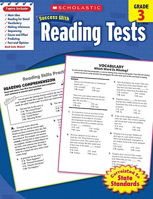 Reading Tests, Grade 3 - Scholastic