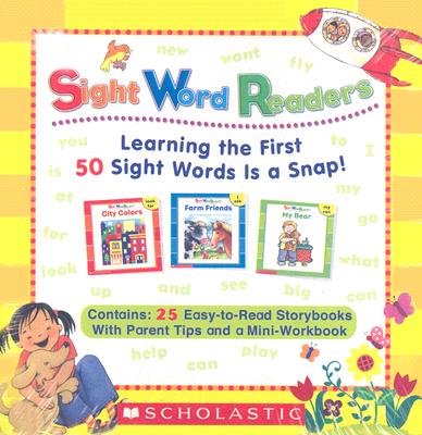 Sight Word Readers Parent Pack: Learning the First 50 Sight Words Is a Snap! [With Mini-Workbook] - Scholastic Teaching Resources
