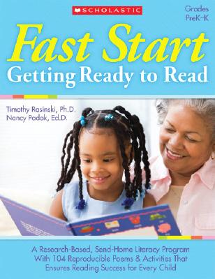 Fast Start: Getting Ready to Read: Grades PreK-K [With 30 Motivational Stickers] - Timothy Rasinski