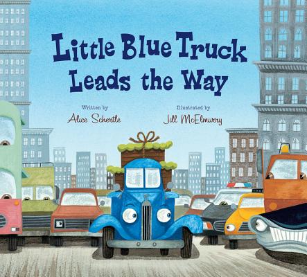Little Blue Truck Leads the Way (Lap Board Book) - Alice Schertle