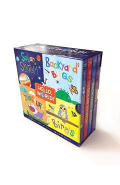 Hello, World! Boxed Set: Solar System; Dinosaurs; Backyard Birds; Bugs - Jill Mcdonald