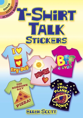 T-Shirt Talk Stickers - Ellen Scott