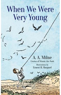 Coperta cărții 'When We Were Very Young - A. A. Milne'