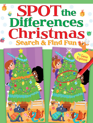 Spot the Differences Christmas: Search & Find Fun - Genie Espinosa
