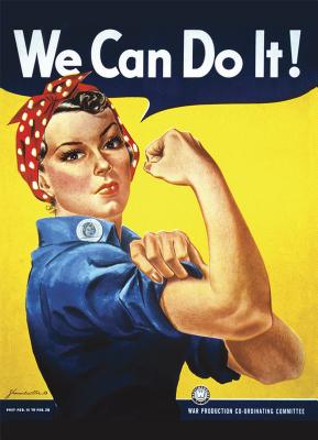 Rosie the Riveter We Can Do It! Notebook - J. Howard Miller