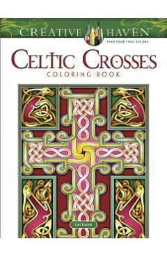 Creative Haven Celtic Crosses Coloring Book - Cari Buziak