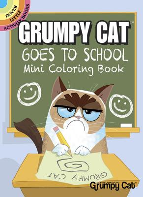 Grumpy Cat Goes to School Mini Coloring Book - John Kurtz