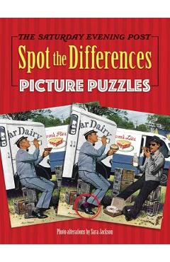Poza produsului The Saturday Evening Post Spot the Differences Picture Puzzles - Sara Jackson
