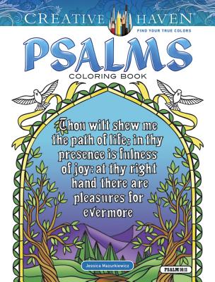 Creative Haven Psalms Coloring Book - Jessica Mazurkiewicz