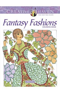 Creative Haven Fantasy Fashions Coloring Book - Ming-ju Sun