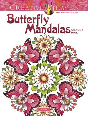 Creative Haven Butterfly Mandalas Coloring Book - Jo Taylor